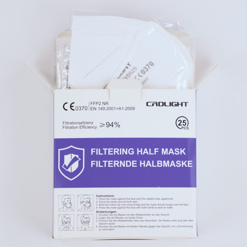 CRDLight FFP2 Atemschutzmaske (25er Pack)