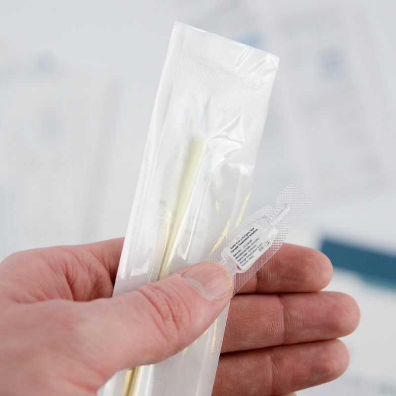 LEPU MEDICAL 1er-Pack Antigen-Test auf Corona mit CE-Zulassung (Laientest)