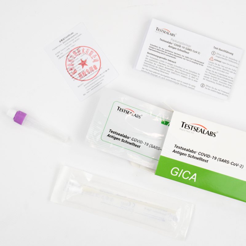 TESTSEALABS 1er-Pack Antigen-Test auf Corona mit CE-Zulassung (Laientest)